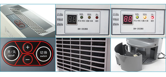 25L/Day Refrigerant R134a Home Moisture Removing Mini Dehumidifier Anti Humidity Machine